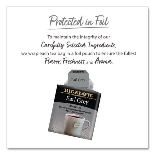 Image of Bigelow® RCB003481 Earl Grey Black Tea, 28/box