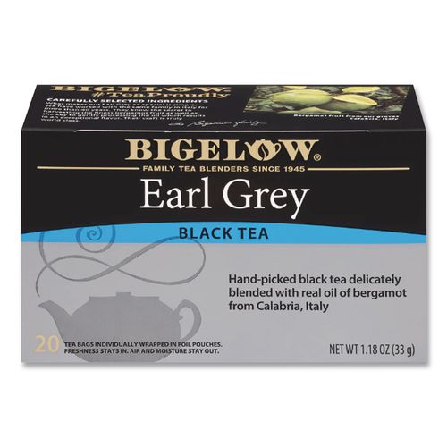 Image of Bigelow® RCB003481 Earl Grey Black Tea, 28/box