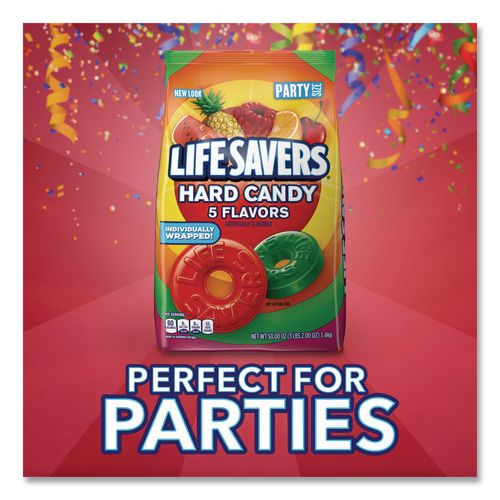 Image of LifeSavers® 28098 Hard Candy, Original Five Flavors, 50 Oz Bag