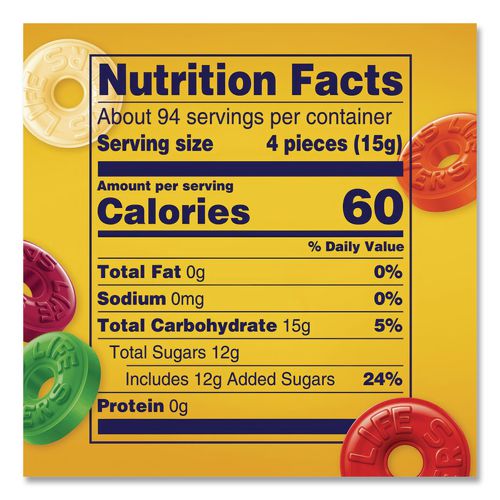 Image of LifeSavers® 28098 Hard Candy, Original Five Flavors, 50 Oz Bag