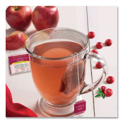 Image of Bigelow® RCB004001 Cranberry Apple Herbal Tea, 28/box