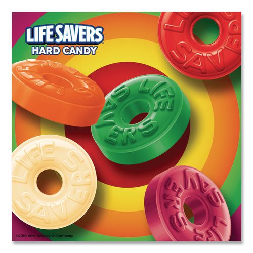 Image of LifeSavers® NFG885011 Hard Candy, Original Five Flavors, 6.25 Oz Bag