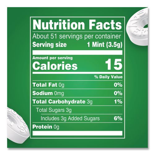 Image of LifeSavers® NFG885041 Hard Candy Mints, Wint-O-Green, Individually Wrapped, 6.25 Oz Bag