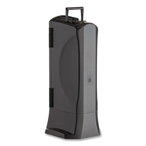 Image of WeGo Utensil Dispenser, Holds 100 Knives, 10.22 x 12.5 x 23.75, Black