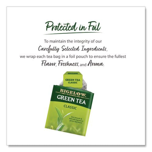 Image of Bigelow® RCB30568CT Green Tea Assortment, Tea Bags, 64/box, 6 Boxes/carton