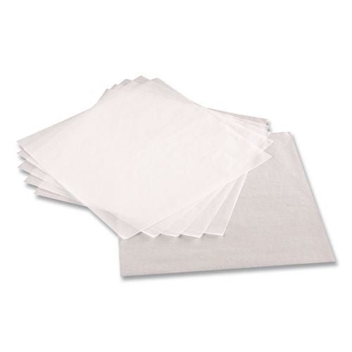 Image of Marcal® 8222 Deli Wrap Dry Waxed Paper Flat Sheets, 12 X 12, White, 1,000/pack, 5 Packs/carton