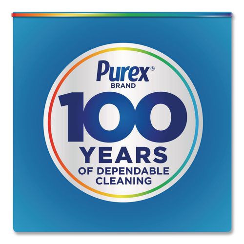 Image of Purex® DIA 05020 Free and Clear Liquid HE Laundry Detergent, Unscented, 150 oz Bottle, 4/Carton