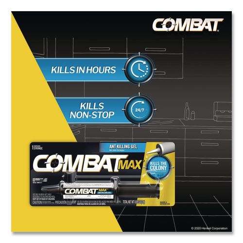 Image of Combat® 05457 Source Kill MAX Ant Killing Gel, 27 g Tube, 12/Carton