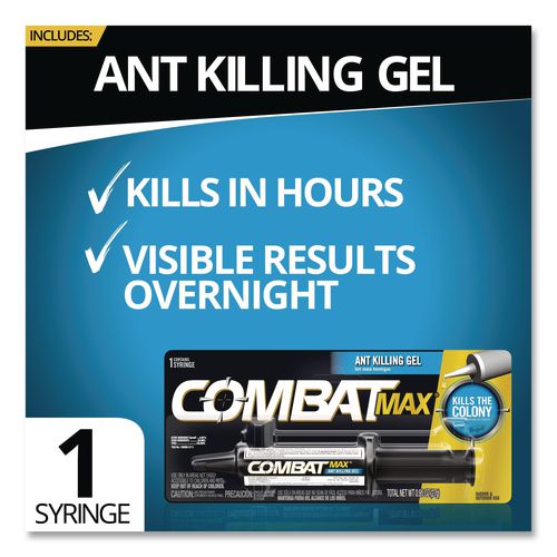 Image of Combat® 05457 Source Kill MAX Ant Killing Gel, 27 g Tube, 12/Carton