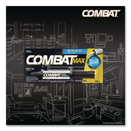 Image of Combat® 05457 Source Kill MAX Ant Killing Gel, 27 g Tube, 12/Carton