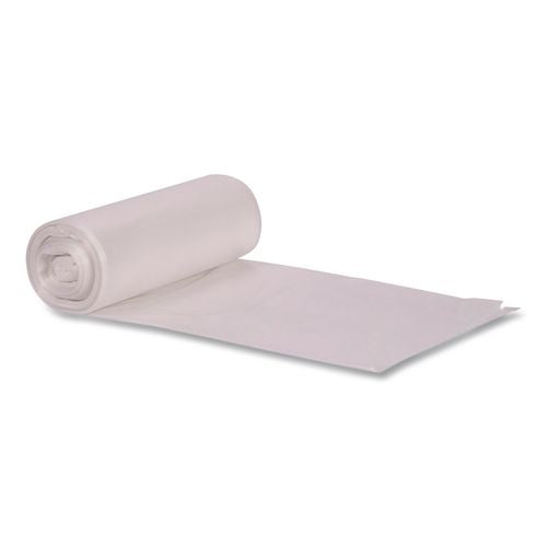 Image of Heritage L6844AC ER1 Linear Low-Density Can Liners, 33 gal, 1.5 mil, 34 x 44, Clear, 100/Carton