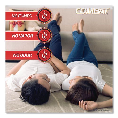 Image of Combat® 23400 05701 Roach Bait Insecticide, 0.42 oz, 12/Pack, 10 Packs/Carton