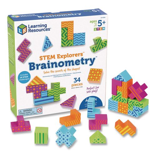 Image of Learning Resources® LER9306 STEM Explorers Brainometry, Grades K to 2, 24 Pieces