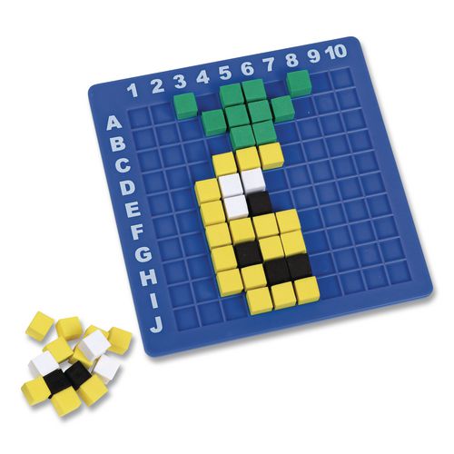 Image of Learning Resources® LER9463 STEM Explorers Pixel Art Challenge, Grades K to 2, 402 Pieces