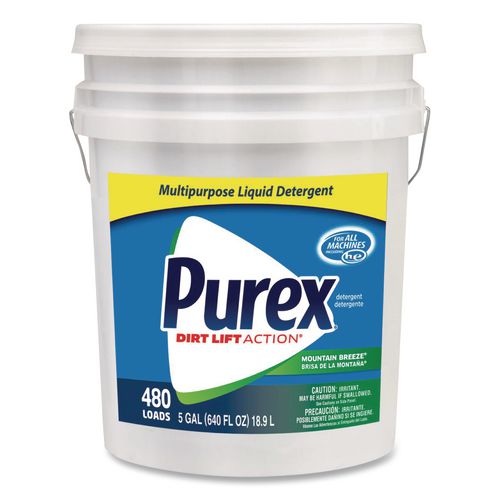 Image of Purex® 6354 Liquid Laundry Detergent, Mountain Breeze, 5 gal Pail
