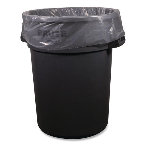 Image of Heritage L6844AC ER1 Linear Low-Density Can Liners, 33 gal, 1.5 mil, 34 x 44, Clear, 100/Carton