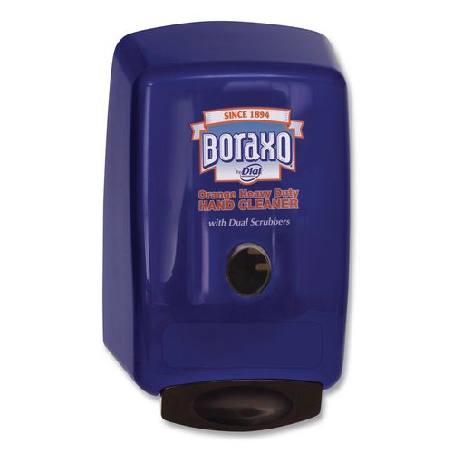 Image of Boraxo® DIA 10989CT 2L Dispenser for Heavy Duty Hand Cleaner, 6.75 x 4.98 x 10.49, Blue, 4/Carton