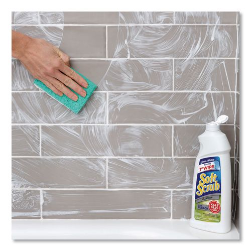 Image of Soft Scrub® 15519 Cleanser With Bleach Commercial 36 Oz Bottle, 6/carton