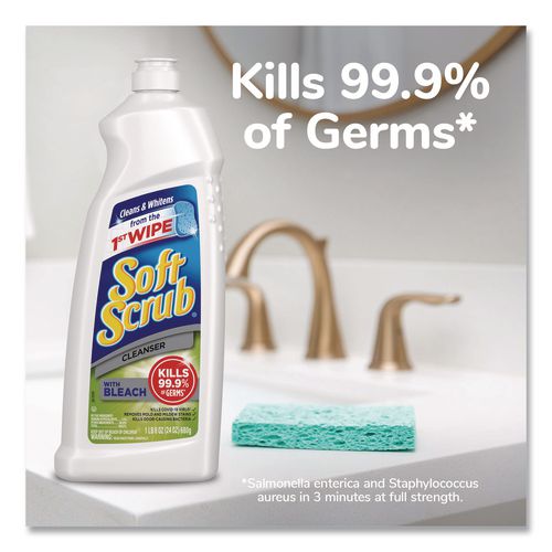 Image of Soft Scrub® 15519 Cleanser with Bleach Commercial, 36 oz Bottle