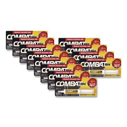 Image of Combat® 05455 Source Kill Max Roach Control Gel, 2.1 oz Syringe, 12/Carton