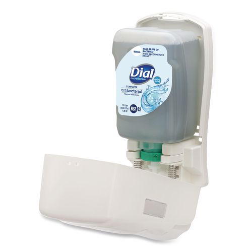 Image of Dial® Professional 16656 Fit Universal Manual Dispenser, 1.2 L, 4 X 5.13 X 10.5, Ivory, 3/carton