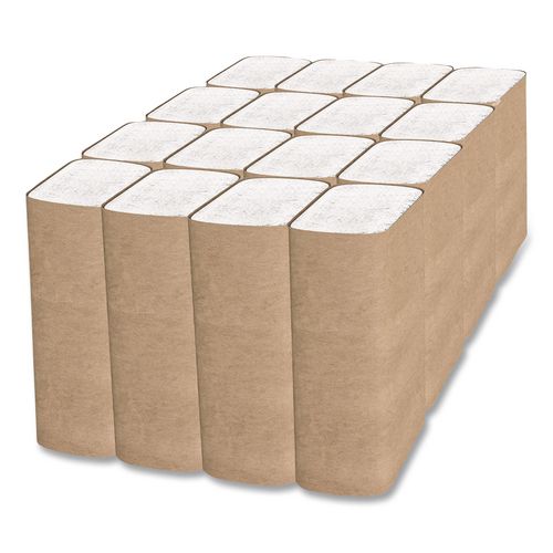 Image of Cascades PRO H173 Perform Multifold Towels, 2-Ply, 9 x 9.45, White, 150/Pack, 16 Packs/Carton