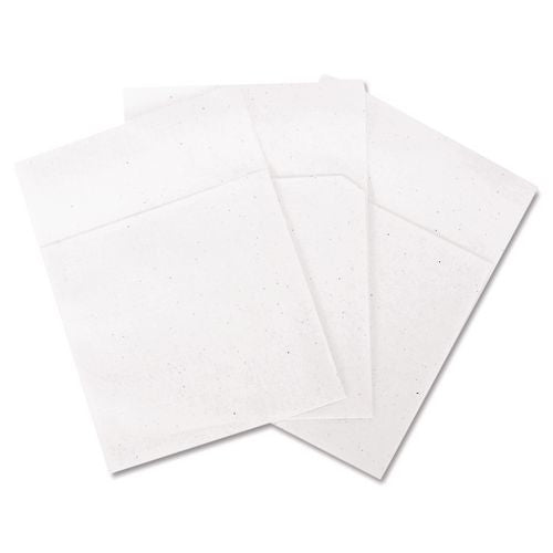 Image of Boardwalk® BWK8316 Low-Fold Dispenser Napkins, 1-Ply, 7 x 12, White, 400/Pack, 20 Packs//Carton