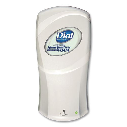 Image of Dial® Professional 16694 Antibacterial Foaming Hand Sanitizer Refill For Fit Touch Free Dispenser, 1 L Bottle, Fragrance-Free, 3/carton