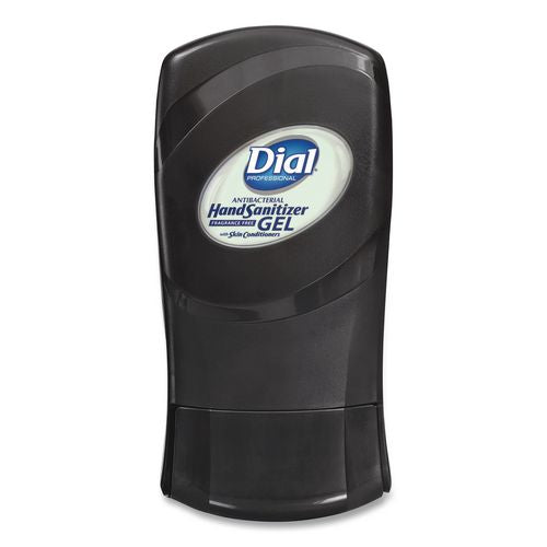 Image of Dial® Professional 16706 Antibacterial Gel Hand Sanitizer Refill For Fit Manual Dispenser, 1.2 L, Fragrance-Free, 3/carton
