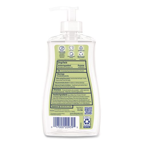 Image of DialÂ® Antibacterial Liquid Hand Soap, White Tea Scent, 11 oz, 12/Carton