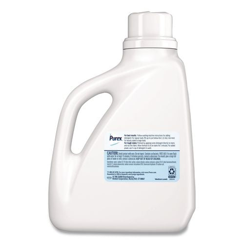 Image of Purex® 2420006040 Free and Clear Liquid HE Laundry Detergent, Unscented, 75 oz Bottle
