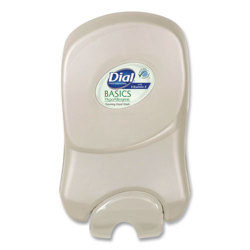 Image of DialÂ® Professional Basics Hypoallergenic Foaming Hand Wash Refill for 1700 Dispenser, with Vitamin E, Honeysuckle Scent, 1.7 L, 3/Carton