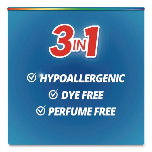 Image of Purex® 10024200060401 Free and Clear Liquid HE Laundry Detergent, Unscented, 57 Loads, 75 oz Bottle, 6/Carton