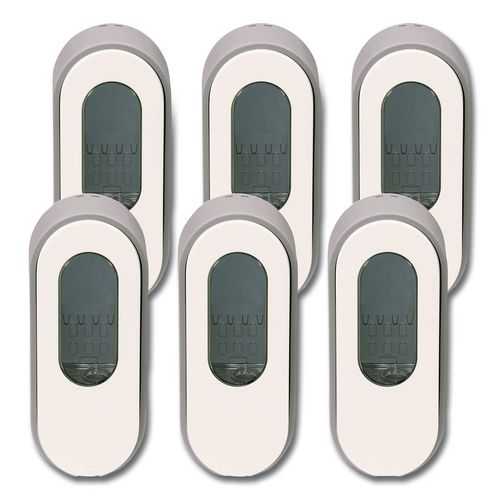 Image of Dial® Professional 1700034037 Versa Dispenser for Cartridge Refills, 15 oz, 3.75 x 3.38 x 8.75, Light Gray/White, 6/Carton