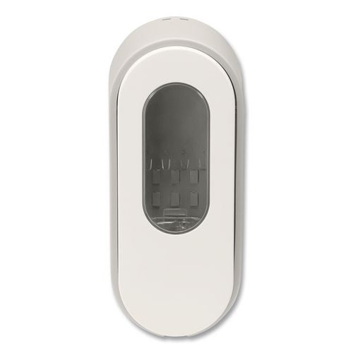 Image of Dial® Professional Versa Dispenser for Pouch Refills, 15 oz, 3.75 x 3.38 x 8.75, Light Gray/White, 6/Carton