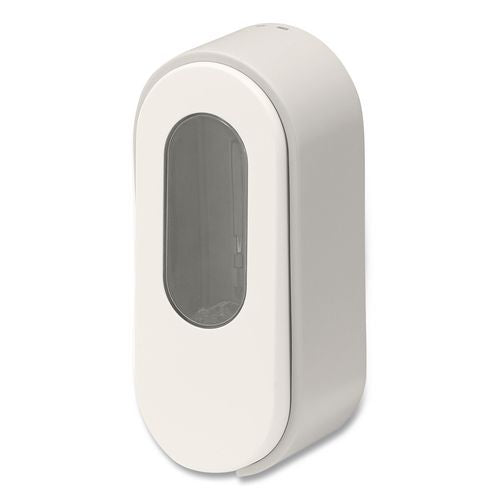 Image of Dial® Professional Versa Dispenser for Pouch Refills, 15 oz, 3.75 x 3.38 x 8.75, Light Gray/White, 6/Carton