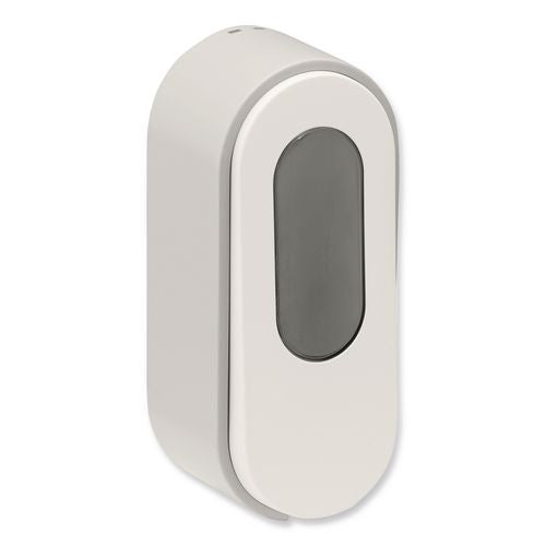 Image of Dial® Professional Versa Dispenser for Pouch Refills, 15 oz, 3.75 x 3.38 x 8.75, Light Gray/White, 6/Carton