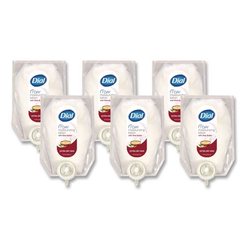 Image of Dial® Professional 17000122601 7-Day Moisturizing Lotion for Versa Dispenser, 15 oz Refill Pouch, 6/Carton
