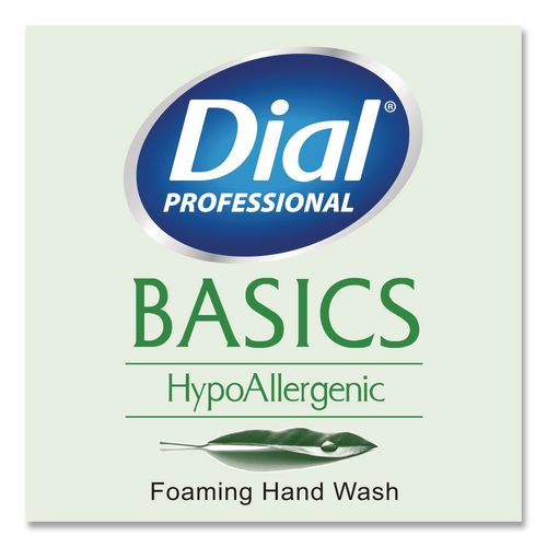 Image of Dial® Professional 17000 35438 Basics Hypoallergenic Hand Wash, Honeysuckle Scent, 1 gal, 4/Carton