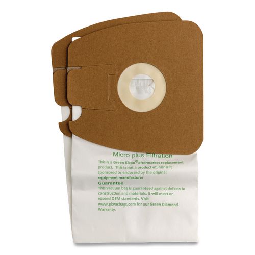 Image of Green Klean® GK-EURMM GK-EurMM Replacement Bag, 3 Bags/Pack, 12 Packs/Carton