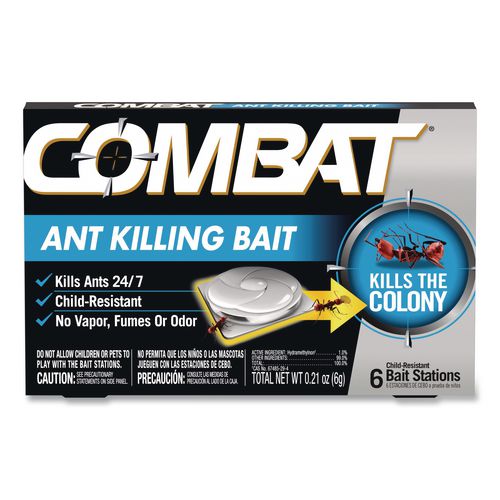 Image of Combat® DIA 45901 Source Kill Ant Bait Station, 0.21 oz, 6/Box, 12 Boxes/Carton