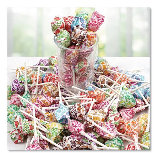 Image of Spangler® 60 Dum-Dum-Pops, Assorted Flavors, Individually Wrapped, 300/pack