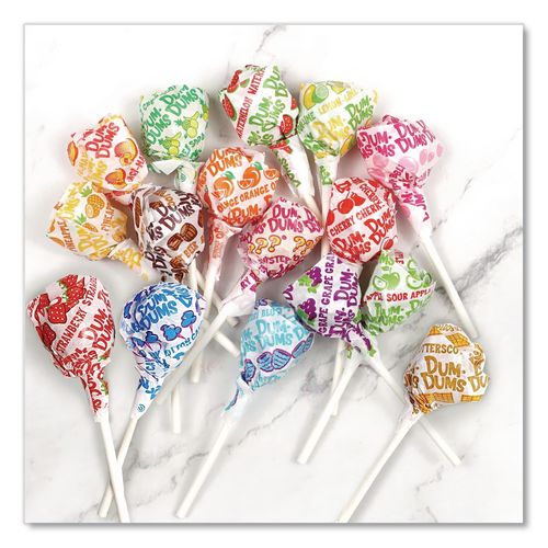 Image of Spangler® 60 Dum-Dum-Pops, Assorted Flavors, Individually Wrapped, 300/pack