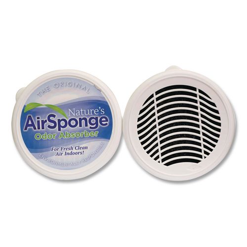 Image of Nature's Air DMI 101-1 Sponge Odor Absorber,  Neutral, 0.5 lb Cup, 24/Carton
