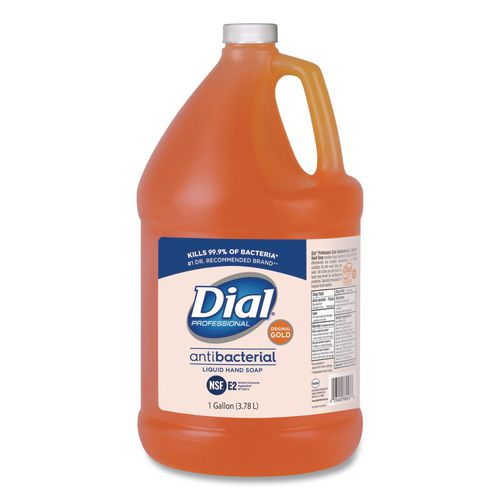 Image of Dial® Professional 88047 Gold Antibacterial Liquid Hand Soap, 1 gal, 4/Carton