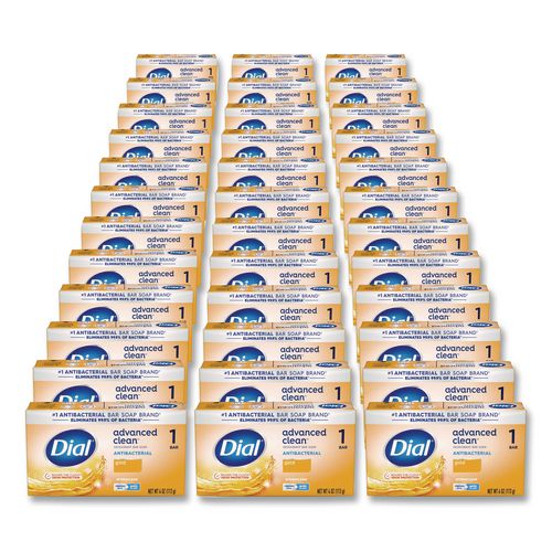 Image of Dial® DIA92617 Deodorant Bar Soap, Iconic Dial Gold Fragrance, 4 oz, 36/Carton