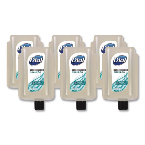 Image of Dial® Professional DIA 98963 Salon Series Shampoo for Versa Dispenser, Floral Scent, 15 oz, 6/Carton