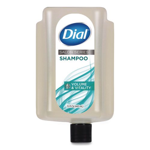 Image of Dial® Professional DIA 98963 Salon Series Shampoo for Versa Dispenser, Floral Scent, 15 oz, 6/Carton