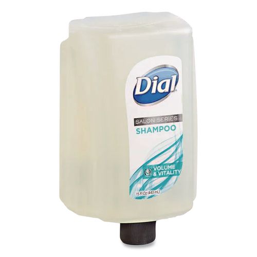 Image of Dial® Professional DIA 98963 Salon Series Shampoo for Versa Dispenser, Floral Scent, 15 oz, 6/Carton