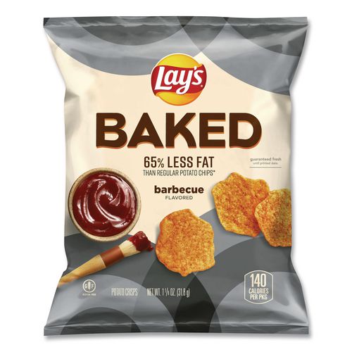Image of Frito-Lay Baked Variety Pack, Baked Cheetos/Baked Lays BBQ/Baked Lays Original/Baked Ruffles Cheddar Sour Cream, 30 Bags/BX, 2 Boxes/CT